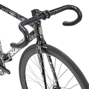 TSUNAMI SNM100 Bici a Scatto Fisso Monomarcia con Telaio e Forcella in Lega di Alluminio e Pedali - Product Image 2