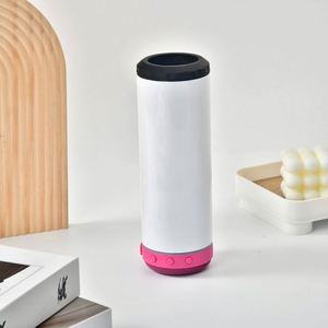 Nuevo Vaso Térmico Inteligente de Acero Inoxidable de Doble Pared de 20 Oz para Sublimación con Altavoz Rojo - Product Image 2