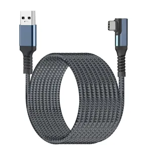 Trending 19ft 20ft 23ft 5m VR Headset Data Cable For Oculus Quest Link Quest 2 Quest 1 Type C to USB 3.2 Gen 1C VR Cable