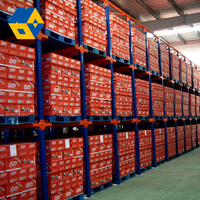 Système de rack d'empilage d'entrepôt de stockage d'acier Nova Drive in Rack Drive in Rack Heavy Duty Industrial Steel Warehouse Drive in Pallet Racking