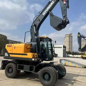 รถขุดไฮดรอลิก Hyundai HX150 น้ำหนัก 13740 กก. นำเข้าจากเกาหลี สีเดิมจากโรงงาน เครื่องยนต์ Cummins ประสิทธิภาพสูง รับประกัน 1 ปี - Product Image 5