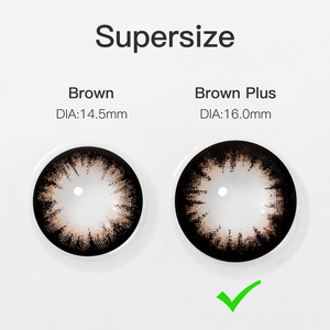 Livraison Gratuite Magister <span class=keywords><strong>Lentilles</strong></span> de Contact Noires 16mm <span class=keywords><strong>Lentilles</strong></span> de Contact Supersize <span class=keywords><strong>Lentilles</strong></span> Oculaires - Product Image 4