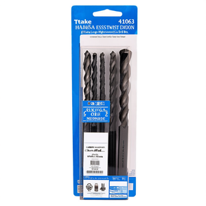 Ttake Ta1063 Hss Twist <b>Drill</b> <b>Bit</b> Extra <b>Long</b> High Torque Hss Co <b>Drill</b> <b>Bits</b> - Product Image 2