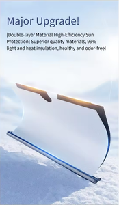 Le <span class=keywords><strong>pare</strong></span>-soleil et le rideau de <span class=keywords><strong>pare</strong></span>-soleil avant de forme <span class=keywords><strong>Ford</strong></span> Flex, tout neufs, offrent une <span class=keywords><strong>protection</strong></span> UV et une isolation thermique. - Product Image 4