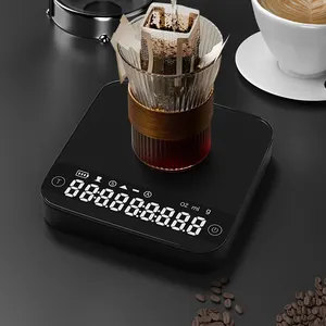 USB Batteries 2000G 0.1G Multi Function Digital Kitchen Tempered Glass House Food Coffee Weight Scale