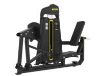 FEIFANHONGYU Machine Commerciale d'Extension et de Flexion des Jambes Assise avec Siège Rembourré Réglable pour Entraînement de Force en Club de Fitness et Salle de Sport
