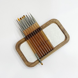 Nail <b>Brush</b> Set 9 Pack Nail Brushn Pull Pen Painting Flower Pen Nail Art DIY Factory Wholesale Customized - Product Image 2