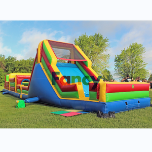 Castillo Inflable <span class=keywords><strong>de</strong></span> Alta Calidad con Obstáculos para Niños, Uso Comercial, Material <span class=keywords><strong>de</strong></span> PVC, Fácil <span class=keywords><strong>de</strong></span> Instalar, en Venta - Product Image 3