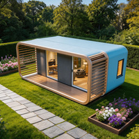 Luxe et Confort : Capsule Préfabriquée de 30 pieds, Maisonnette Apple pour Locations Hôtelières et Vacances