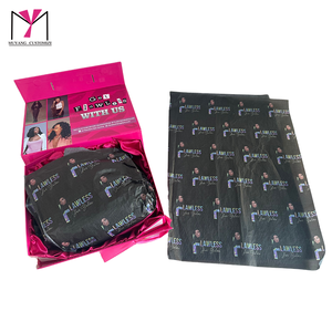 กระดาษห่อของขวัญพิมพ์ลาย MUYANG CUSTOMIZE สีดำ พร้อมโลโก้ กันน้ำสองด้าน บรรจุภัณฑ์สำหรับเครื่องประดับแฟชั่น - Product Image 1