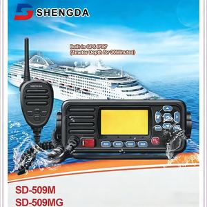 Radio marine haute puissance 25W, étanche à la poussière et à l'eau, antenne VHF fixe GPS bidirectionnelle, émetteur-récepteur pour bateau - Product Image 2
