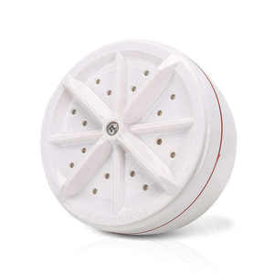 Ultrasonic Turbo Washing Machine Laundry Portable Travel Washer Air Bubble and Rotating Mini Washing Machine Mini Washing