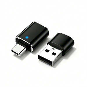 Adaptateur convertisseur <span class=keywords><strong>USB</strong></span> C mâle vers <span class=keywords><strong>USB</strong></span> 3.0 femelle et adaptateur OTG <span class=keywords><strong>USB</strong></span> 2.0 mâle vers <span class=keywords><strong>USB</strong></span> C femelle pour la charge et la transmission de données, lot de 2 - Product Image 1