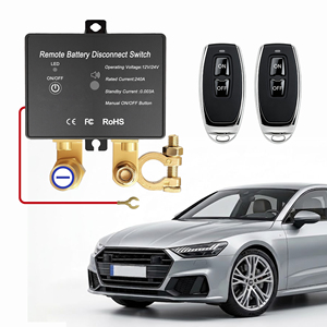 สวิตช์<span class=keywords><strong>ต</strong></span>ัดการเชื่อมต่อแบ<span class=keywords><strong>ต</strong></span>เตอรี่ 12V 24V 240A สวิตช์<span class=keywords><strong>ต</strong></span>ัดไฟระยะไกลสำหรับรถยนต์ <span class=keywords><strong>รถ</strong></span><span class=keywords><strong>พ่วง</strong></span> และรถบรรทุก พร้อมไฟแสดงสถานะ LED - Product Image 1