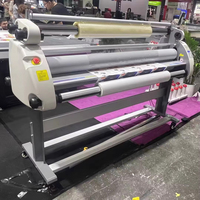 Machine à plastifier 1,6 m, modèle à film PET, chaud et froid, avec compresseur d'air et pompe à air