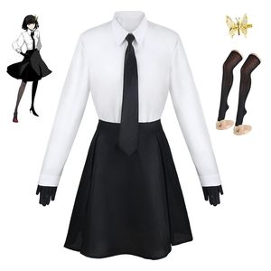 Disfraz de Cosplay de Bungo Stray Dogs, Chuya Nakahara, Dazai Osamu, Akiko Yosano, <span class=keywords><strong>Mariposa</strong></span>, Uniforme para Hombre, Mujer, Niña, Ropa de Anime - Product Image 2
