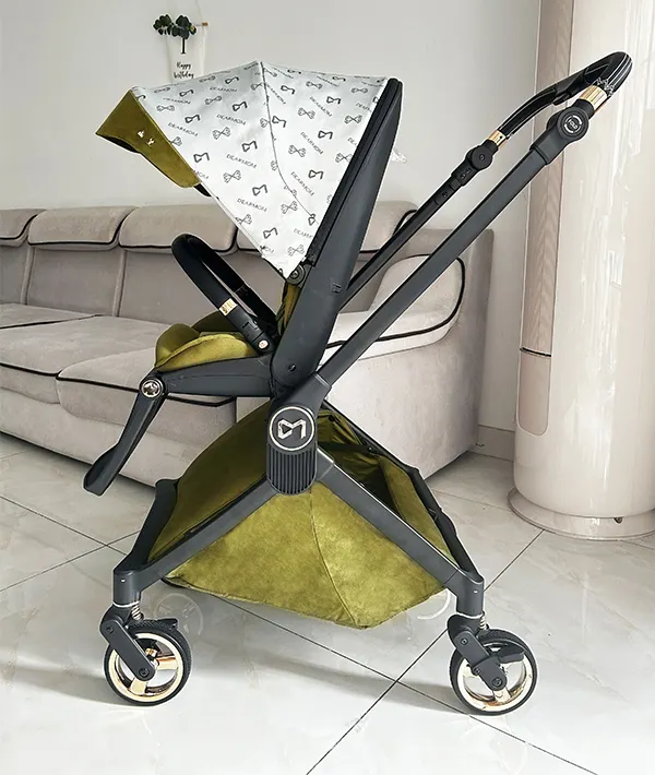 new two way directional 3 in 1 luxury 56 cm high landscape baby pram baby strollers for travel