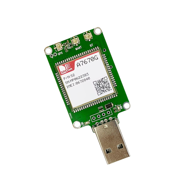 SIMCOM A7670G-Dongle LTE CAT1 M2M IoT Module USB Dongle Global Band