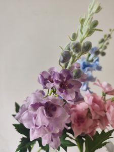 Fabriek Groothandel Kunstmatige Real Touch Lila <span class=keywords><strong>Delphinium</strong></span> Bloem Zijde Hyacint Bloemen Voor Thuis Bruiloft Decoratie - Product Image 4