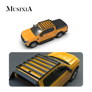 Galerie de toit de voiture en aluminium plus acier en gros d'usine galerie de toit de camionnette tout-terrain pour <span class=keywords><strong>ford</strong></span> ranger t8 t9 4x4 barres de toit - Product Image 5