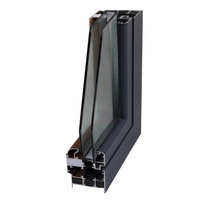 Profils de cadre en aluminium sur mesure pour fenêtres coulissantes de cuisines et portes vitrées d'armoires – Traitement expert de découpe et de pliage