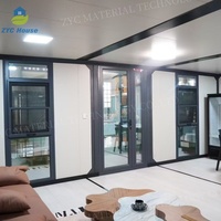 Kit de maison modulaire extensible de 40 pieds 20 pieds pas cher Maison moderne pour vivre Maison en conteneur de luxe préfabriquée personnalisée