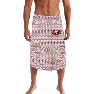 Island Wear Wholesale Price OEM Wholesale Casual Print Aboriginal Half Skirt for men