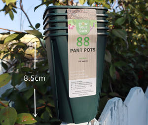 Maceta cuadrada duradera impermeable <span class=keywords><strong>Groot</strong></span> con bandeja <span class=keywords><strong>de</strong></span> inicio <span class=keywords><strong>de</strong></span> semillas <span class=keywords><strong>de</strong></span> zanja <span class=keywords><strong>de</strong></span> desviación para jardín o maceta <span class=keywords><strong>de</strong></span> plástico para el hogar - Product Image 3