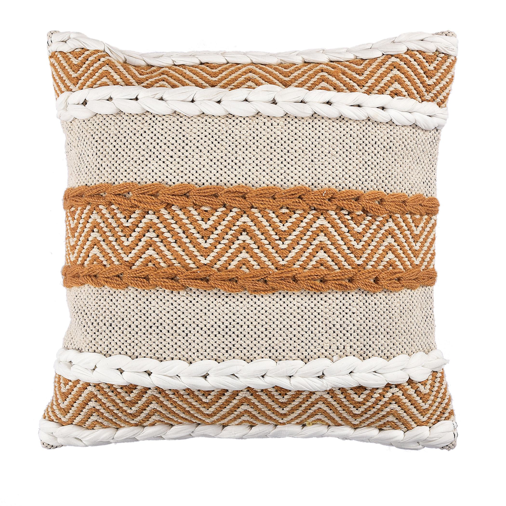 Mustard, White and Beige