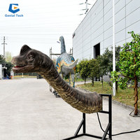 NL-B113 Animatronique Tête Dinosaur Animatronic Western Dragon Thème Parc Pour Vendre