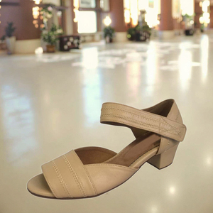 PU cuero mujer tacón bajo Social Salsa zapatos de baile sandalias para bailar <span class=keywords><strong>Chacha</strong></span> - Product Image 4