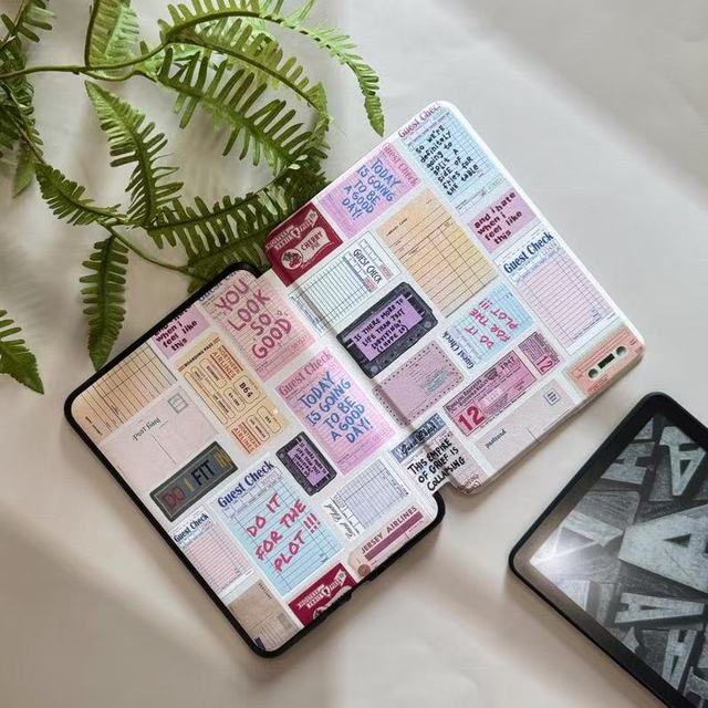 Kindle case Custom Design for Kindle Paperwhite 12th Gen 2024 Signature Edition Colorsoft 7inch Acrylic case with Hand Strap