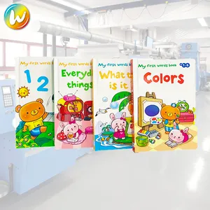 Custom kids activity book lift the flap book print children's board book Printing for on demand