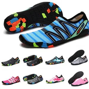 Wholesale Men Women Non Slip Beach Aqua Water Shoe Quick Dry Barefoot Unisex Swim Water Shoes for Swimming Diving Surfing