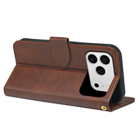 Étui portefeuille en cuir pour iPhone 18 Pro Max 15 14 13 12 11 17 16e 16 17e, coque de protection à rabat avec porte-cartes