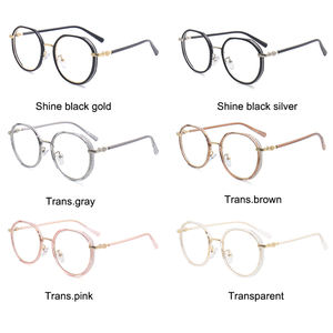新しいスタイルの女性用メガネフレーム高品質工場卸売ラウンド光学メガネ - Product Image 3