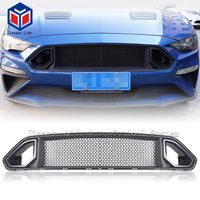 Calandre noire de pare-chocs supérieur avant pour Mustang 2018 +