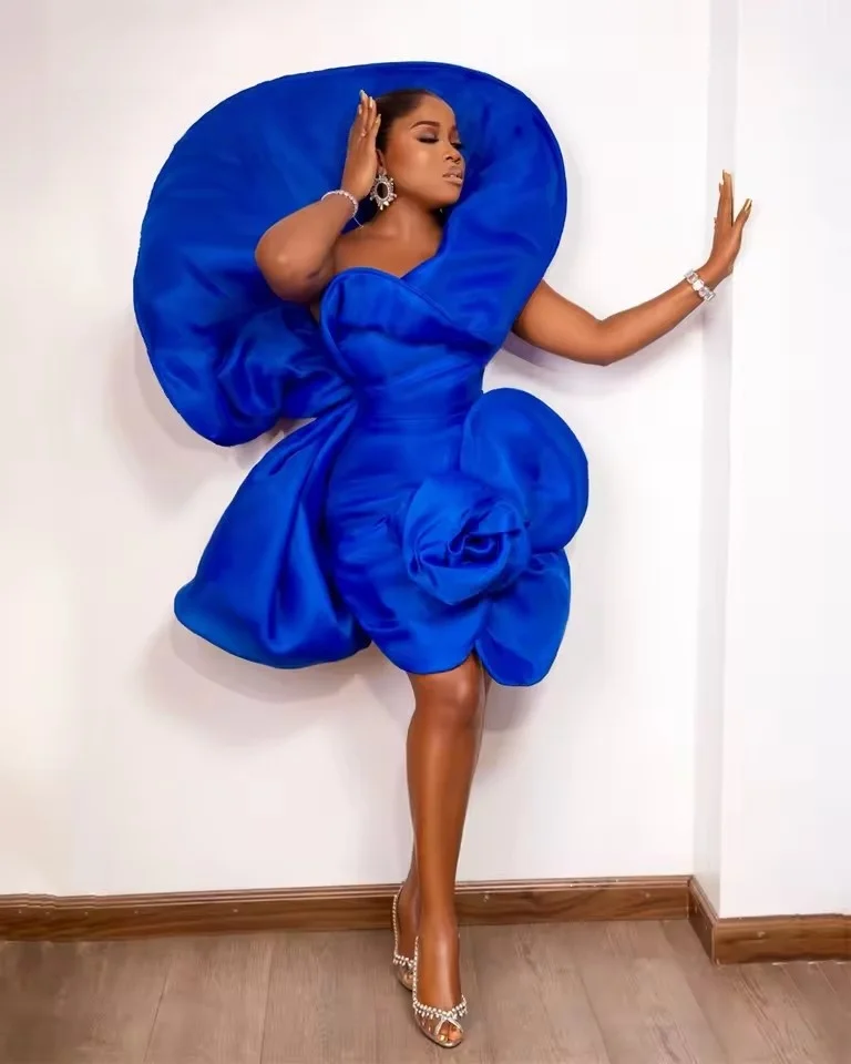 Deals Royal Blue Dresses Evening Gowns Strapless Design Adds Elegance |  Alibaba.com