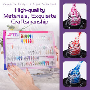 Smalto Gel UV per Unghie, 88 Colori, Etichetta Privata OEM/ODM, Forniture per Salone <span class=keywords><strong>di</strong></span> Bellezza - Product Image 3