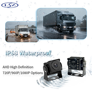 Système de surveillance intelligent des angles morts, enregistreur DVR pour camion, bus, voiture, écran tactile 4 canaux 7 pouces, 4 caméras BSD, alarme - Product Image 4
