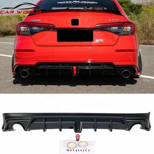 <b>Car</b> Bumper Lip for 2022 Body Kit ABS Plastic High Material 2023 Face Kit Front Lip Rear Lip Side Skirts - Product Image 6