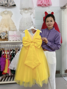 Elegante Vestido de Niña con Flores <span class=keywords><strong>para</strong></span> Boda, Ceremonia, Cumpleaños, Traje Blanco de <span class=keywords><strong>Primera</strong></span> Comunión, Tutú, <span class=keywords><strong>Ropa</strong></span> <span class=keywords><strong>para</strong></span> Niñas - Product Image 4