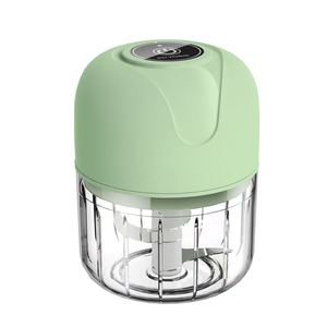 <span class=keywords><strong>Mini</strong></span> <span class=keywords><strong>hachoir</strong></span> électrique portable 250 ml pour légumes, oignon, piment et ail, avec chargement USB-C - Product Image 6