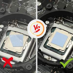 แผ่นความร้อนซิลิโคนเหนี่ยวนำความร้อน,GPU CPU ปรับขนาดได้6M/MK 12W/Mk 15W/Mk 20W/Mk - Product Image 6