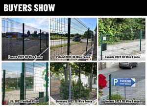 لوح سياج معدني مخصص للحدائق من الحديد الصلب للاستخدام الخارجي مطلي بمسحوق، لوح سياج سلكي ثلاثي الأبعاد، توريد المصنع مباشرة لسياج من الشبك السلكي الملحوم - Product Image 4