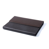 Portable en cuir PU pliable dossier porte-documents pour hommes et femmes décontracté Chic Document sac pour cahier manuels stockage