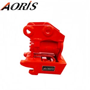Гидравлический наклонный быстросъемный адаптер AORIS Powertilt MS03 для 5-тонного экскаватора - Product Image 1