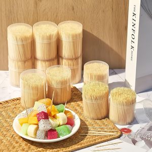 Wholesale Customized Disposable Birch Wood <strong>Toothpicks</strong> 100% Biodegradable Double-Point Wrapped Design Free Sample
