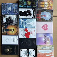 Cartes de Tarot et Oracle de Divination Écologiques, Jeu d'Affirmations Positives en Papier avec Guide pour Cadeau