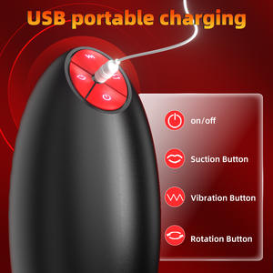 Hot Sell 3D Cup Rotierender Schub Saugen Männlicher Mastur bator Cup für Männer zur Linderung der Einsamkeit Pocket Pussy Stroker - Product Image 3